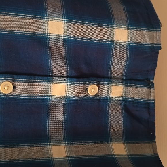 LEVI'S BRAND MEN'S SIGNATURE LONG SLEEVE FRONT BUTTON PLAID SHIRT SIZE LARGE - Picture 7 of 16